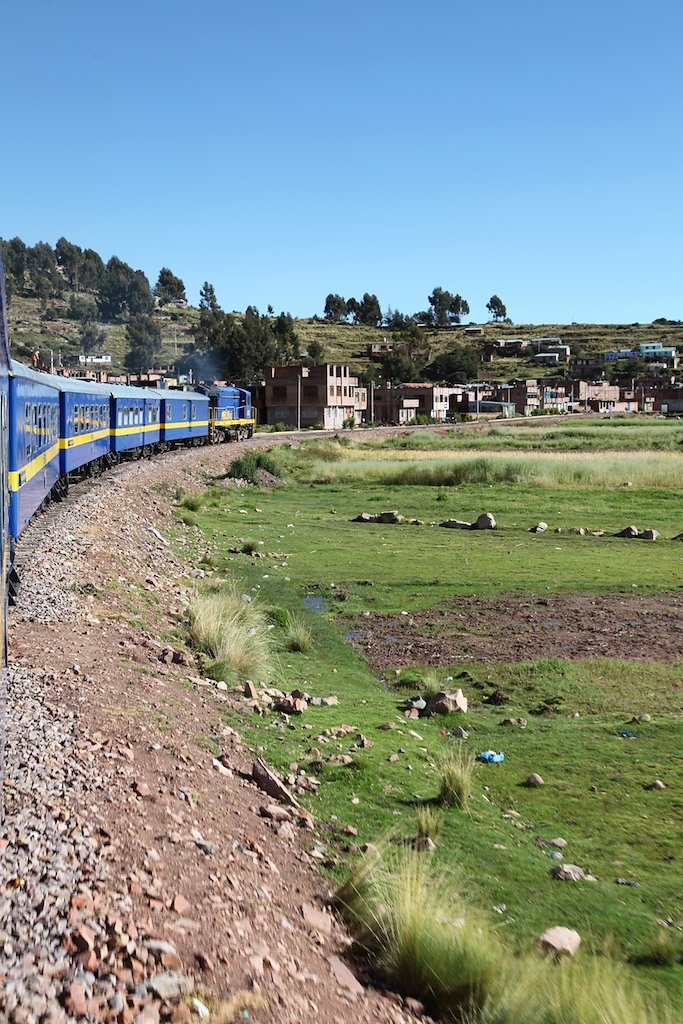 Train des Andes de Puno à Cusco