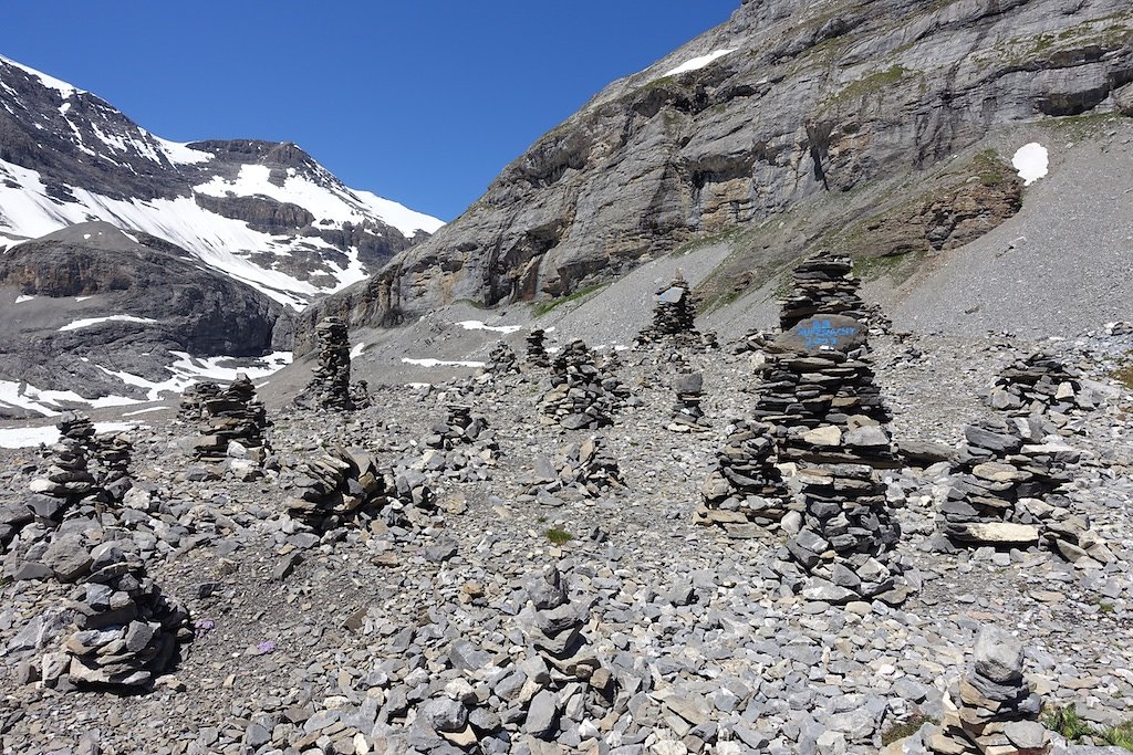 Loèche-les-Bains, Gemmipass, Lämmerenhütte (28.06.2015)