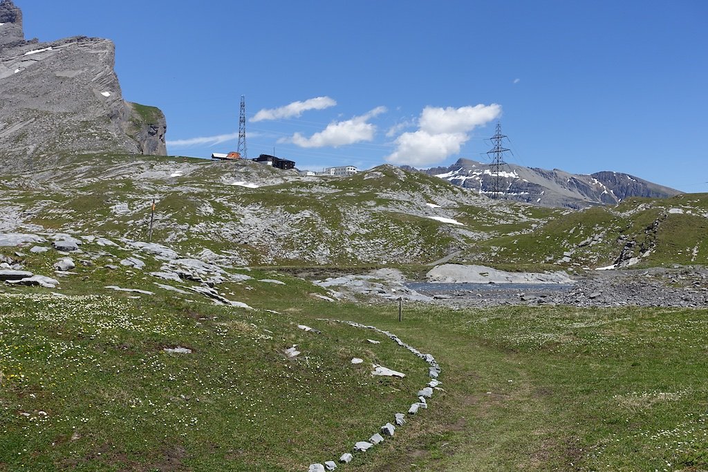 Loèche-les-Bains, Gemmipass, Lämmerenhütte (28.06.2015)