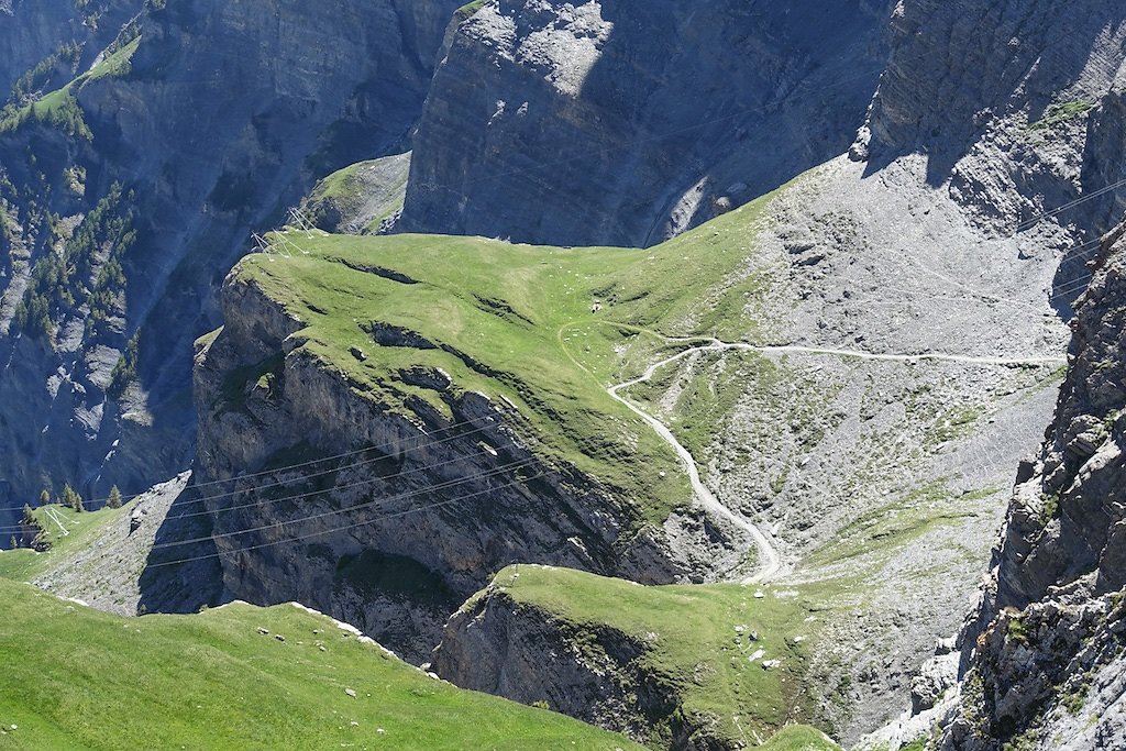 Loèche-les-Bains, Gemmipass, Lämmerenhütte (28.06.2015)