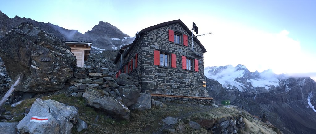 Cabane de Valsorey, Cabane du Vélan (08-09.09.2015)