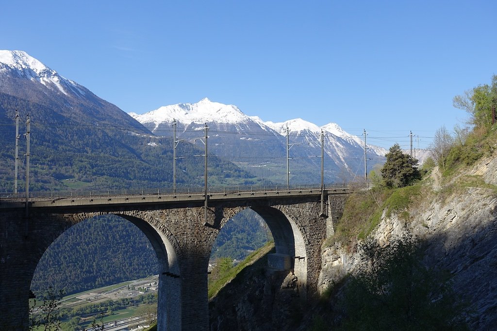 Rampe sud du Lötschberg (30.04.2017)