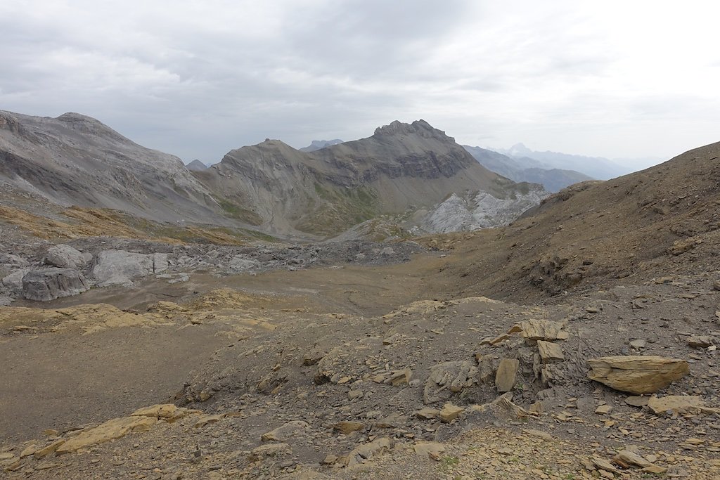 Pas de Maimbré, La Selle, Cabane des Audannes, Serin, Anzère (27.08.2017)