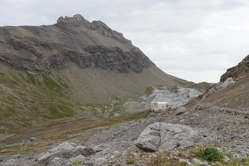 Pas de Maimbré, La Selle, Cabane des Audannes, Serin, Anzère (27.08.2017)