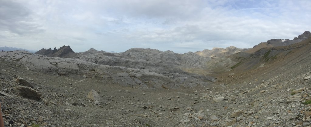 Pas de Maimbré, La Selle, Cabane des Audannes, Serin, Anzère (27.08.2017)