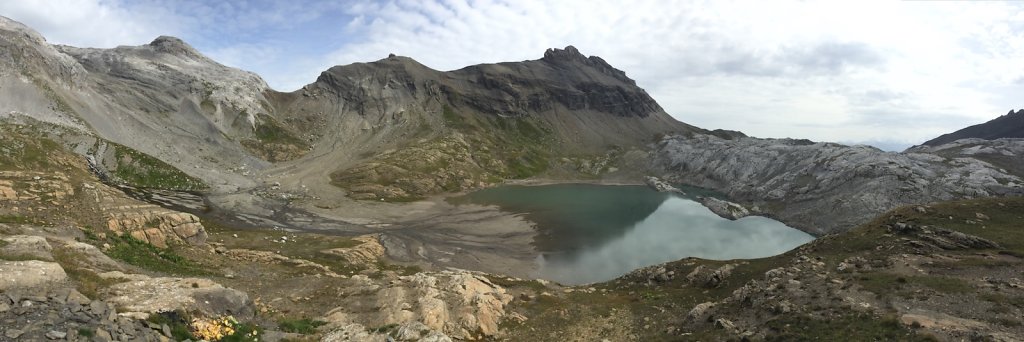 Pas de Maimbré, La Selle, Cabane des Audannes, Serin, Anzère (27.08.2017)