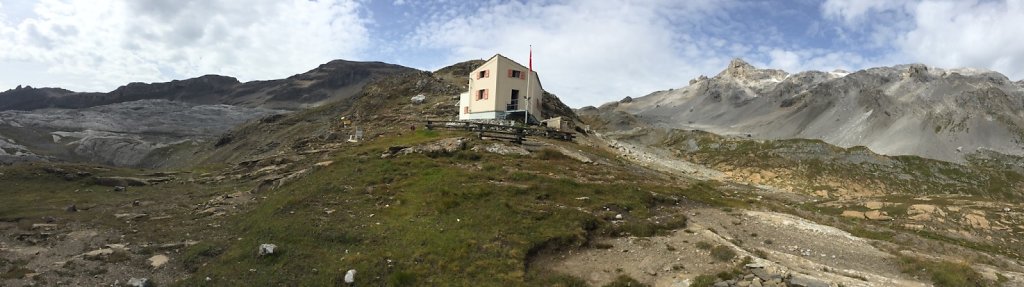 Pas de Maimbré, La Selle, Cabane des Audannes, Serin, Anzère (27.08.2017)