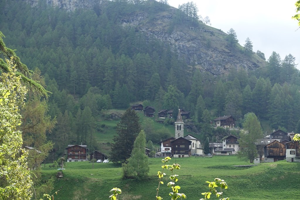 Evolène - Les Haudères - Farquèses - La Giette - Lac d'Arbey - Evolène (13.05.2018)