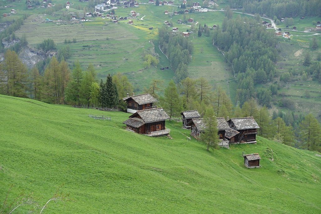 Evolène - Les Haudères - Farquèses - La Giette - Lac d'Arbey - Evolène (13.05.2018)