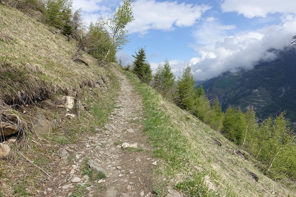 Evolène - Les Haudères - Farquèses - La Giette - Lac d'Arbey - Evolène (13.05.2018)