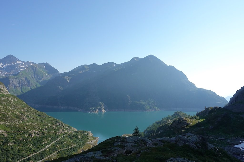 Barrage Emosson, Col de la Terrasse, Refuge de Loriaz (03.08.2018)