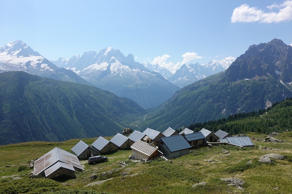 Barrage Emosson, Col de la Terrasse, Refuge de Loriaz (03.08.2018)