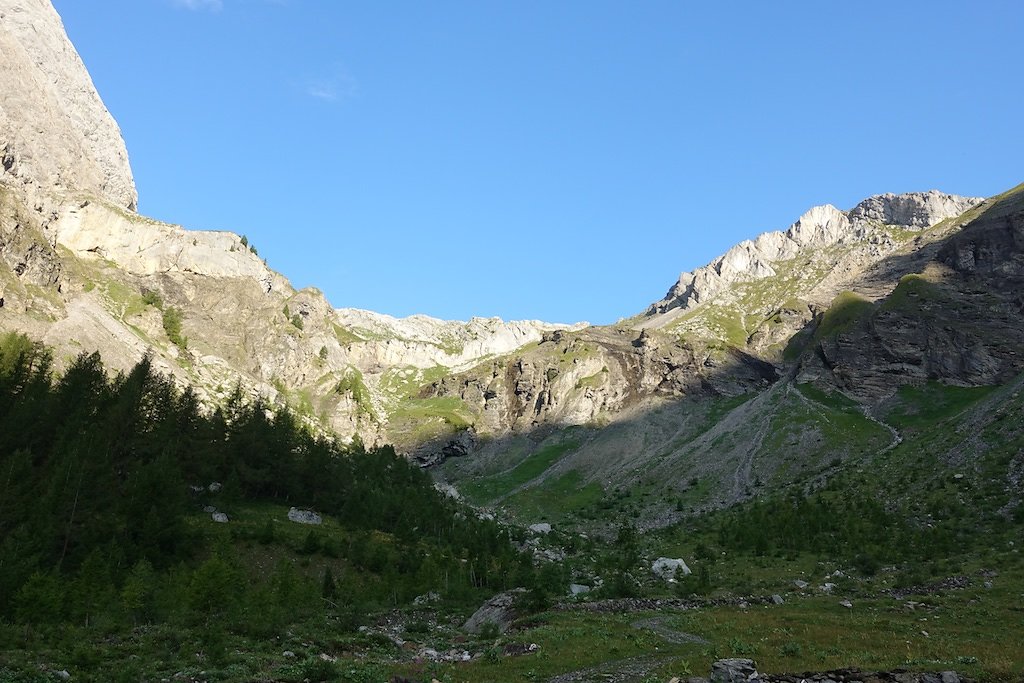 Les Rousses, Zeuzier, Lac de Ténéhé, Col des Eaux Froides, Cabane des Audannes (22.08.2018)