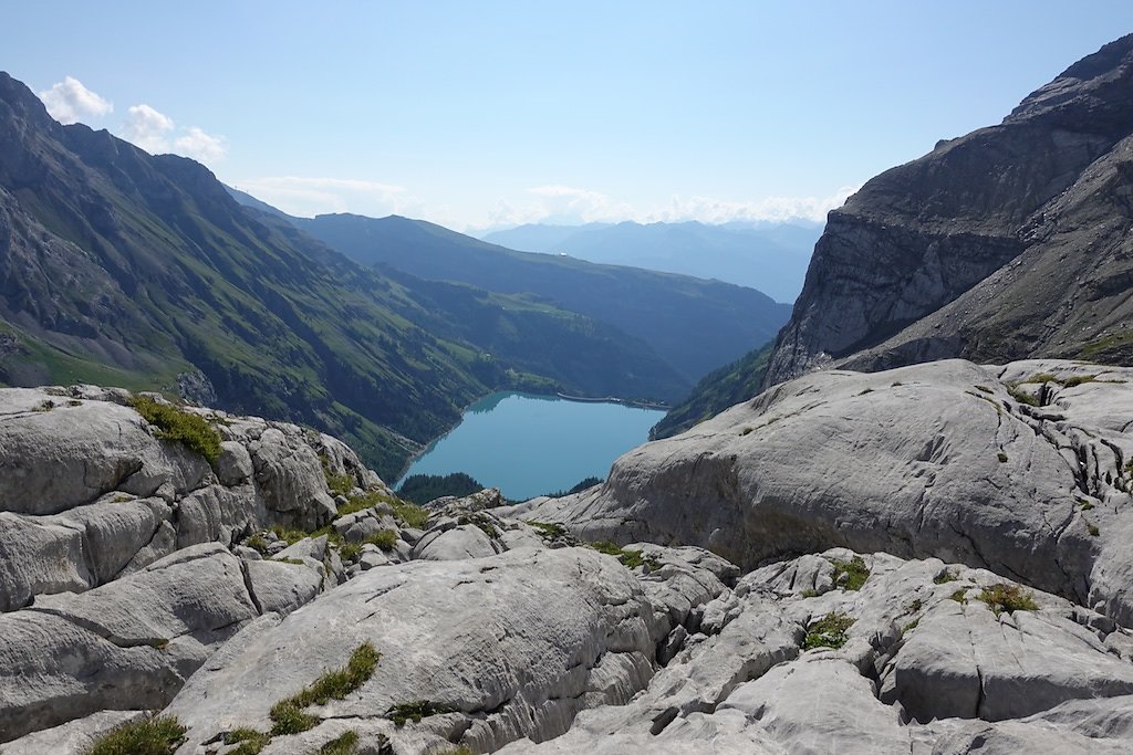 Les Rousses, Zeuzier, Lac de Ténéhé, Col des Eaux Froides, Cabane des Audannes (22.08.2018)