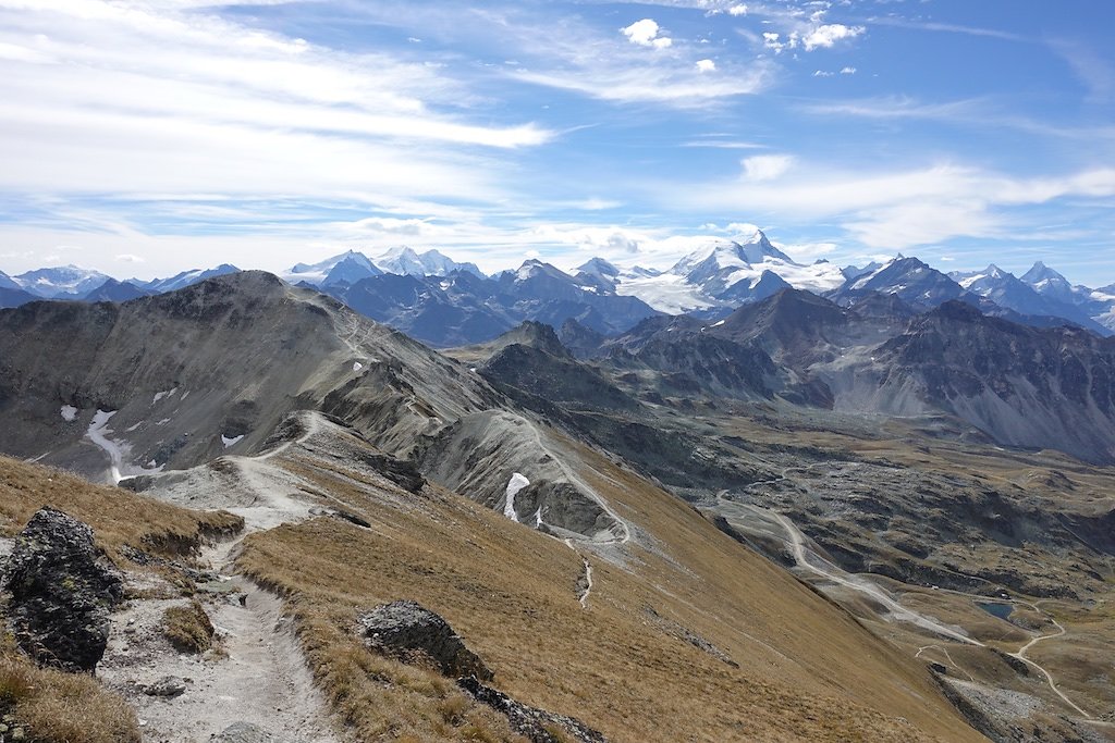 Tignousa, Cabane Bella Tola, Rothorn, Bella Tola, Pas du Boeuf (22.09.2018)