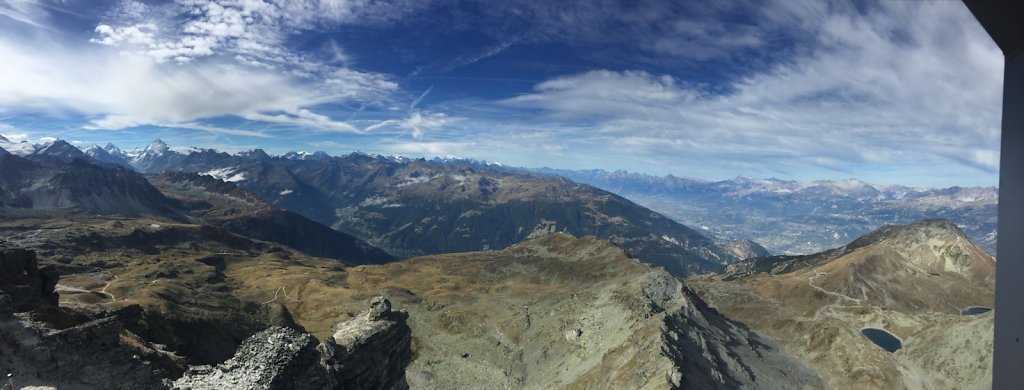 Tignousa, Cabane Bella Tola, Rothorn, Bella Tola, Pas du Boeuf (22.09.2018)