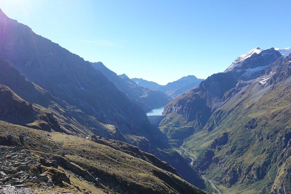 Fionnay, Ecurie du Crêt, Col de Sarshlau, Le Dâ, Col du Bec d'Aigle, Louvie (26.09.2018)