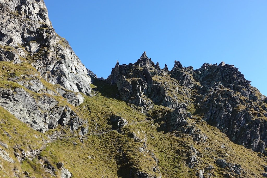 Fionnay, Ecurie du Crêt, Col de Sarshlau, Le Dâ, Col du Bec d'Aigle, Louvie (26.09.2018)