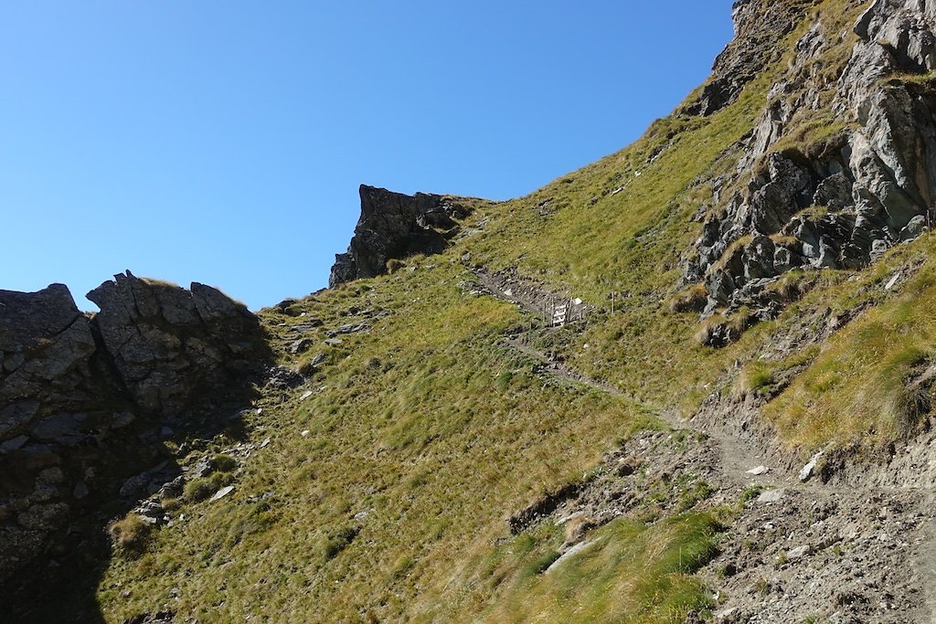 Fionnay, Ecurie du Crêt, Col de Sarshlau, Le Dâ, Col du Bec d'Aigle, Louvie (26.09.2018)