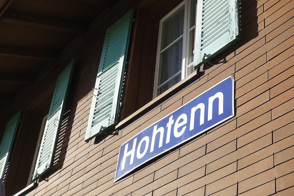 Rampe sud du Lötschberg: Hohtenn à Ausserberg (10.11.2018)