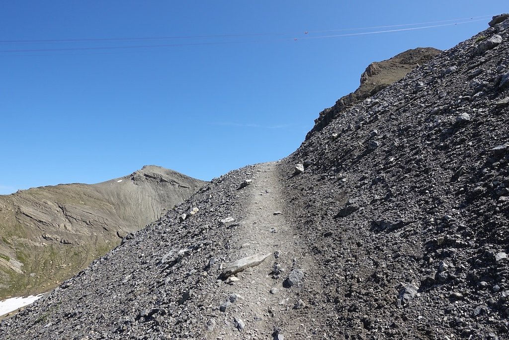 Barrage de Zeuzier, Plan des Roses, Col du Rawil, Wildstrubelhütte, Plaine Morte (04.08.2019)