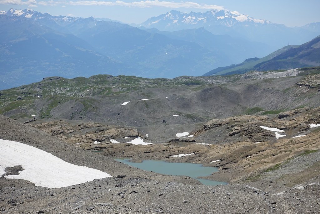 Barrage de Zeuzier, Plan des Roses, Col du Rawil, Wildstrubelhütte, Plaine Morte (04.08.2019)