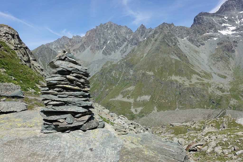 Cordonna, Cabane de Valsorey, Cabane du Vélan (16.08.2019)