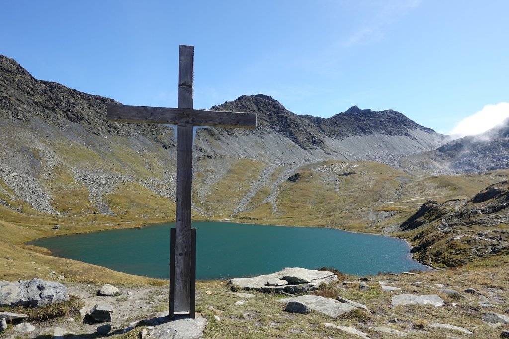 St-Bernard, Col des Chevaux, Bastillon, Lac de Fenêtre, Fenêtre de Ferret (21.09.2019)