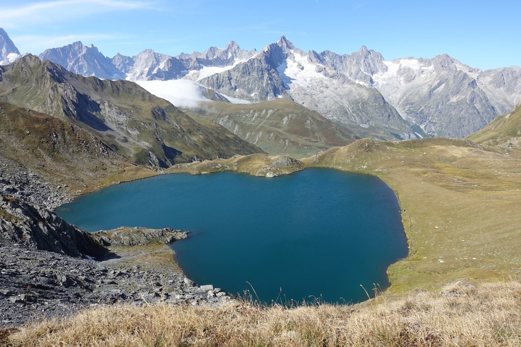 St-Bernard, Col des Chevaux, Bastillon, Lac de Fenêtre, Fenêtre de Ferret (21.09.2019)