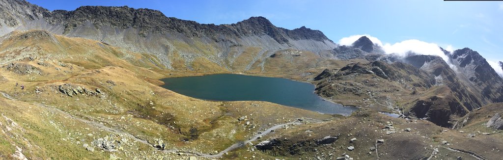 St-Bernard, Col des Chevaux, Bastillon, Lac de Fenêtre, Fenêtre de Ferret (21.09.2019)