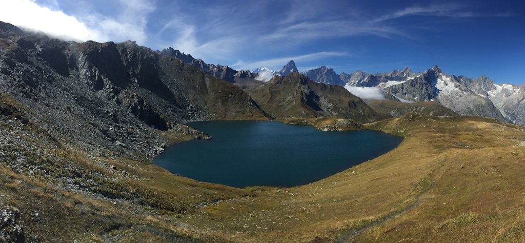 St-Bernard, Col des Chevaux, Bastillon, Lac de Fenêtre, Fenêtre de Ferret (21.09.2019)