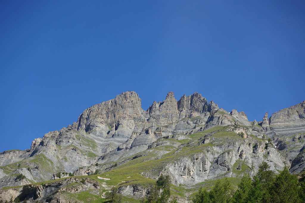 Loèche-les-Bains, Gorges du Dala, Clabinualp, Flüekapelle, Mejingalp, Loèche-les-Bains (19.07.2020)