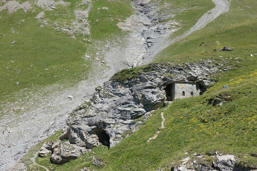 Loèche-les-Bains, Gorges du Dala, Clabinualp, Flüekapelle, Mejingalp, Loèche-les-Bains (19.07.2020)