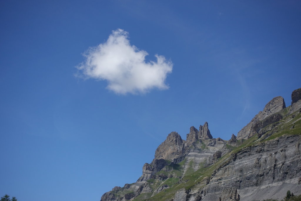 Loèche-les-Bains, Gorges du Dala, Clabinualp, Flüekapelle, Mejingalp, Loèche-les-Bains (19.07.2020)