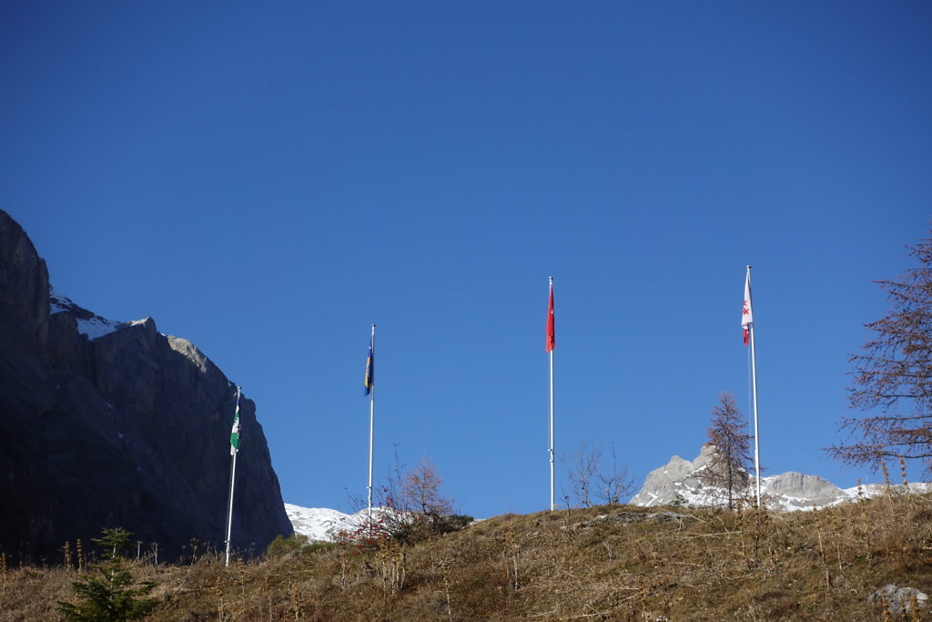 Bisse d'Ayent (Samarin), Barrage de Tseuzier (09.11.2020)