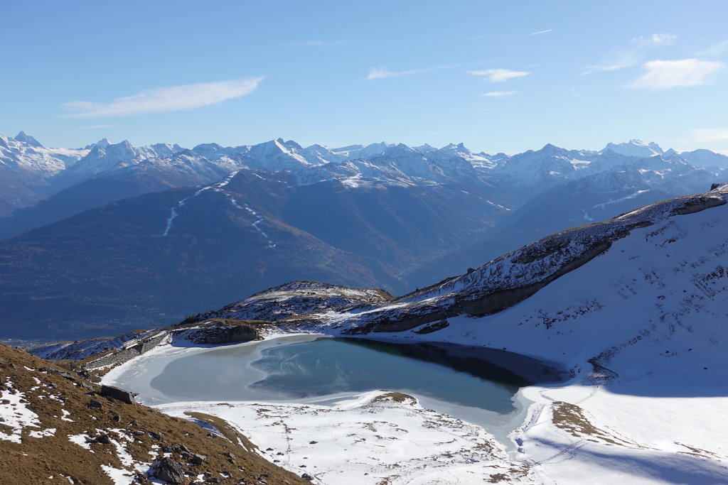 Mayens de My, Etang des Trente Pas, Croix de l'Achia (27.11.2020)