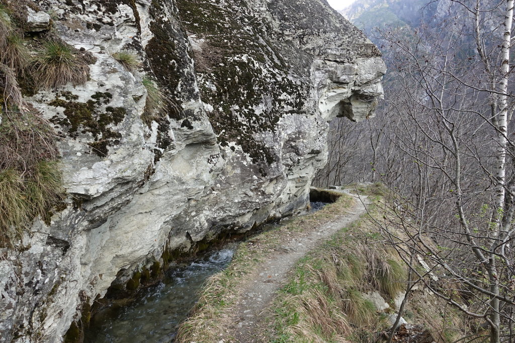 Rampe sud du Lötschberg: Ausserberg - Eggerberg (03.04.2021)