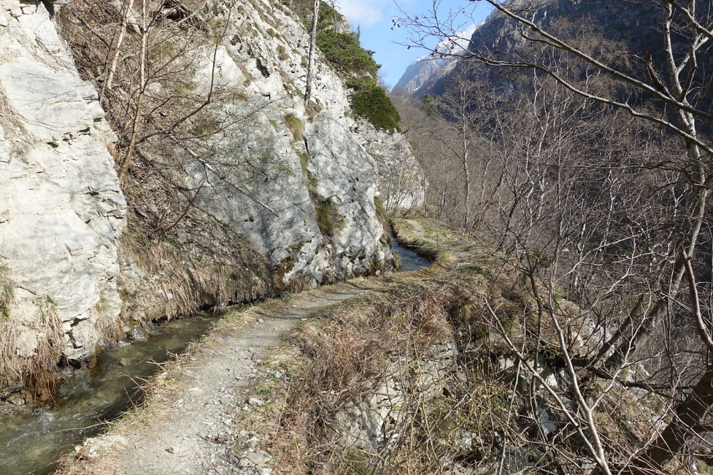 Rampe sud du Lötschberg: Ausserberg - Eggerberg (03.04.2021)