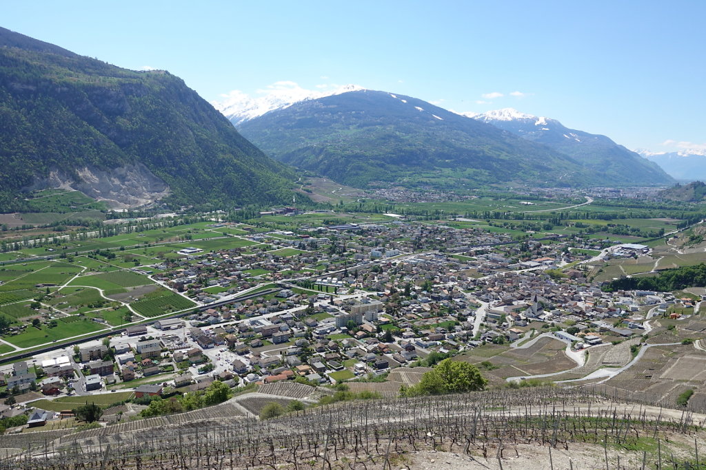 Les Planisses, Bisse du Sillonin, Icogne, Lens, Christ-Roi, Grand Bisse de Lens, Chelin, Bisse du Sillonin (03.05.2021)