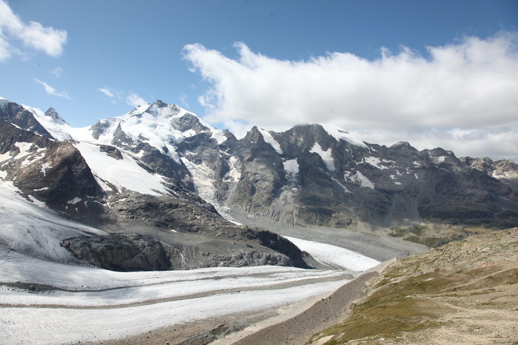 Bernina Pass, Lago Bianco, Diavolezza, Grisons (27.08.2021)