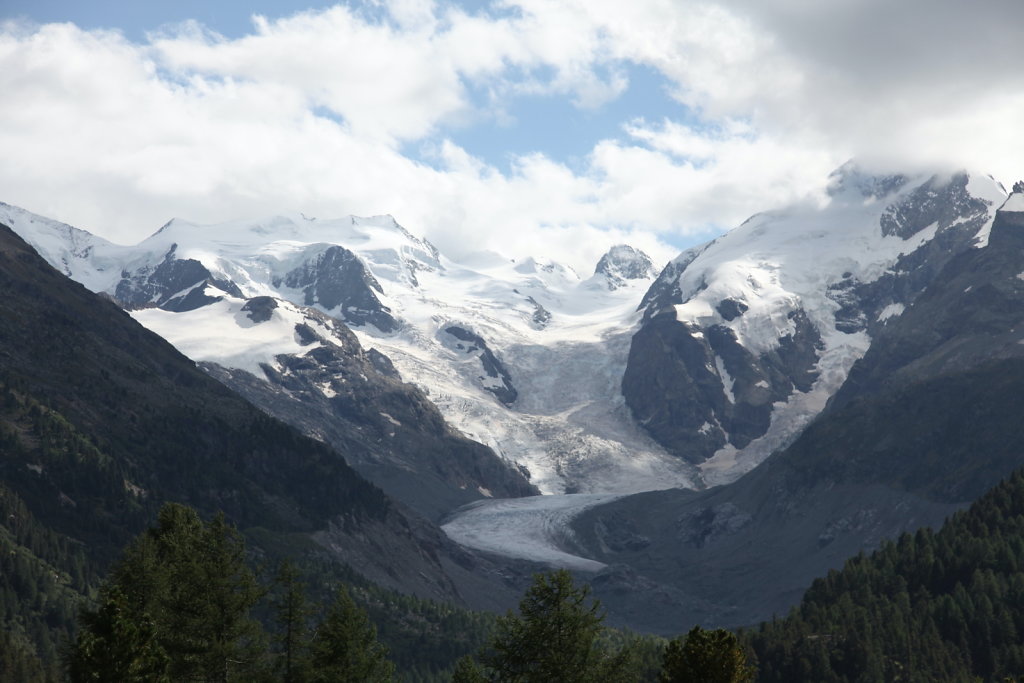 Bernina Pass, Lago Bianco, Diavolezza, Grisons (27.08.2021)