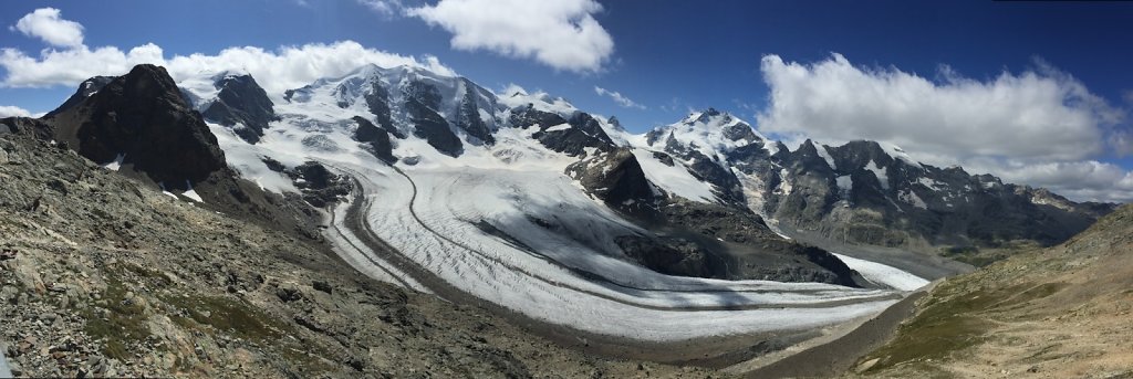 Bernina Pass, Lago Bianco, Diavolezza, Grisons (27.08.2021)