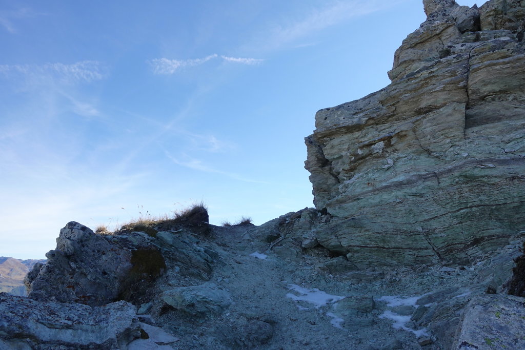 Chemin des crêtes, Thyon 2000, Mont Rouge, Mont Loéré, Crepon Blanc (11.10.2021)