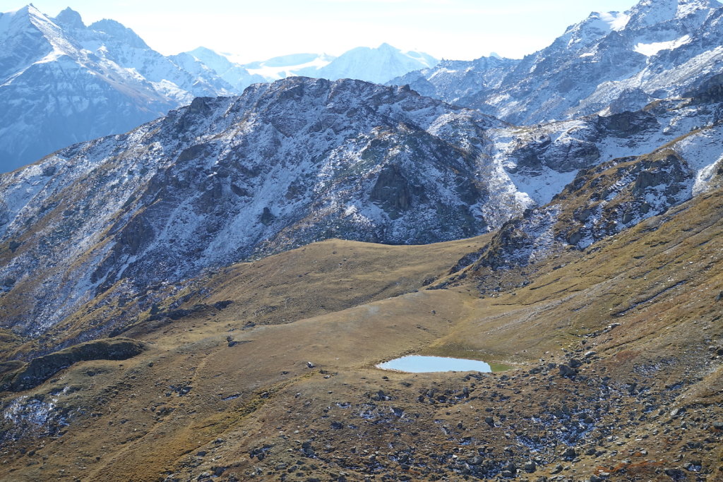 Chemin des crêtes, Thyon 2000, Mont Rouge, Mont Loéré, Crepon Blanc (11.10.2021)