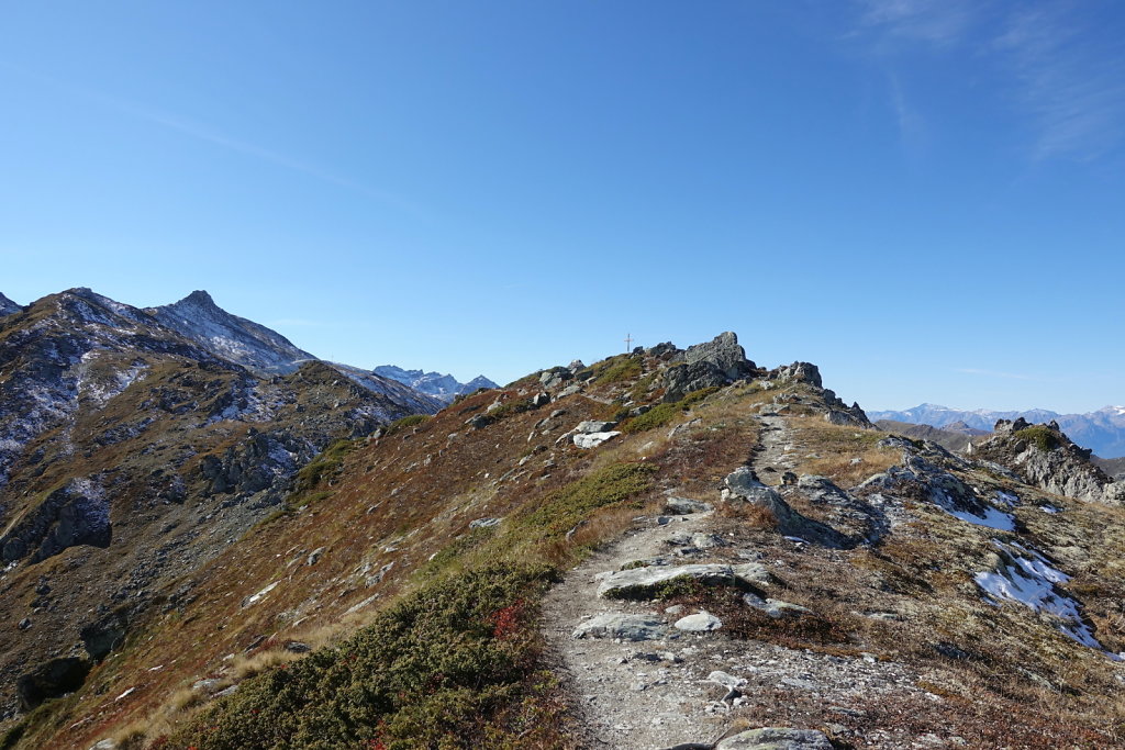 Chemin des crêtes, Thyon 2000, Mont Rouge, Mont Loéré, Crepon Blanc (11.10.2021)