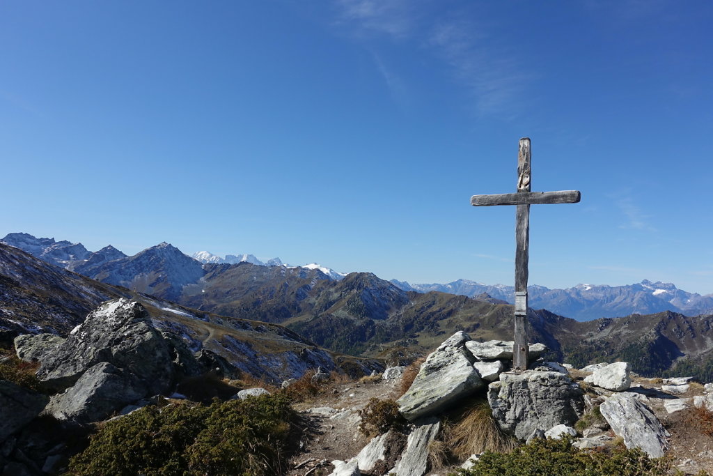 Chemin des crêtes, Thyon 2000, Mont Rouge, Mont Loéré, Crepon Blanc (11.10.2021)