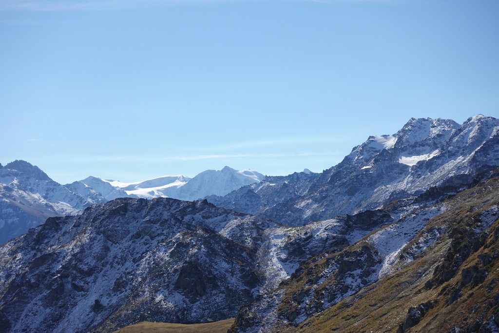 Chemin des crêtes, Thyon 2000, Mont Rouge, Mont Loéré, Crepon Blanc (11.10.2021)