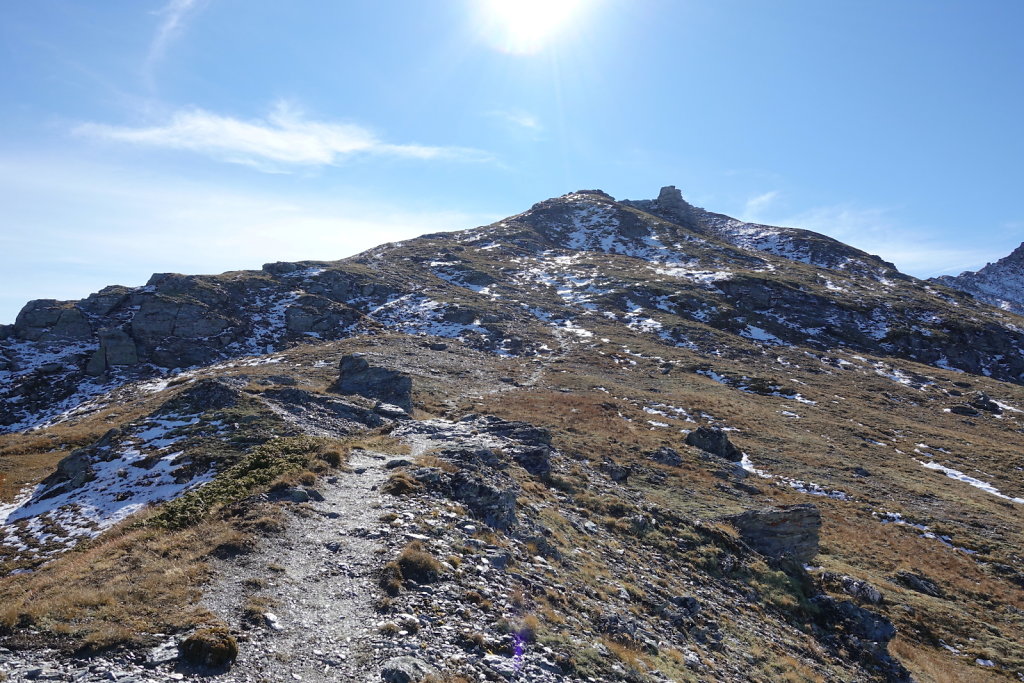 Chemin des crêtes, Thyon 2000, Mont Rouge, Mont Loéré, Crepon Blanc (11.10.2021)