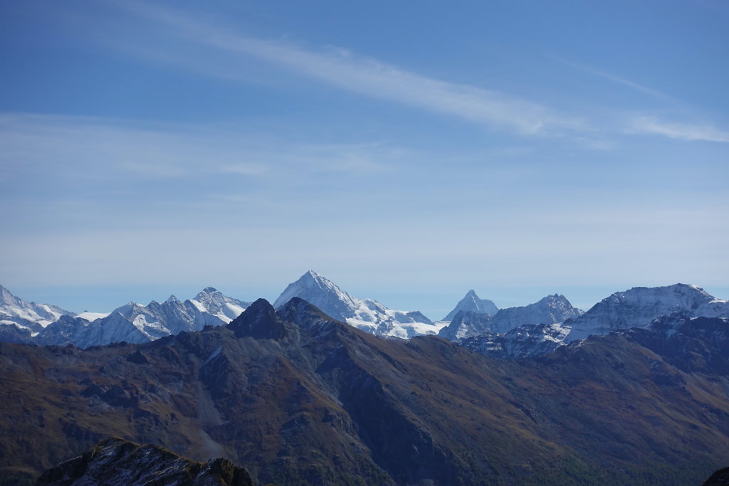 Chemin des crêtes, Thyon 2000, Mont Rouge, Mont Loéré, Crepon Blanc (11.10.2021)