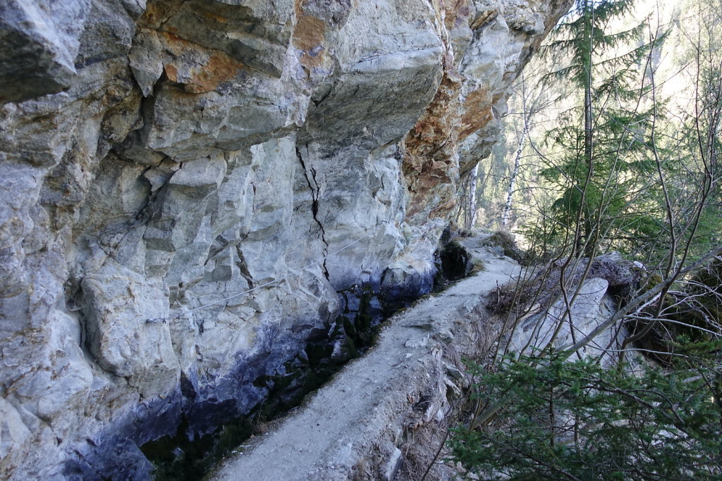 Ergisch - Ärgischer Wasserleitu - Bärensteg - Fätschi - Ergisch (18.04.2022)